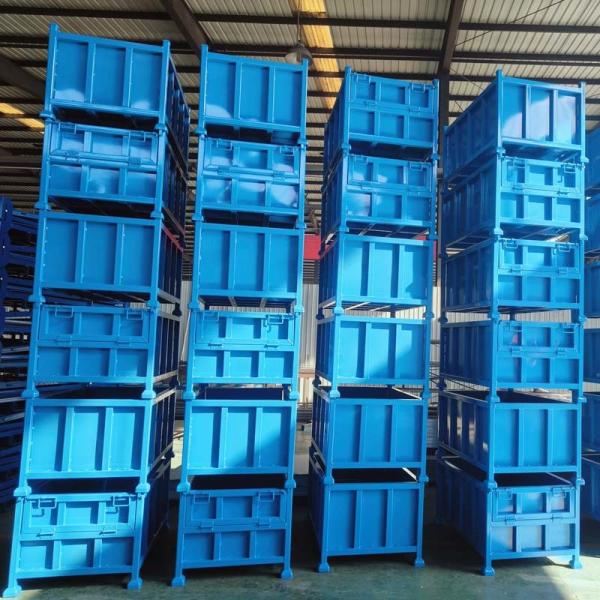 Cage de stockage pliable, idéale pour l'entreposage et le transport