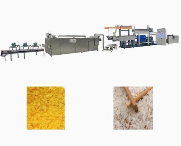 Machine d'extrudeuse de nourriture/chaîne de production nutritionnelle artificielle automatique complète de riz