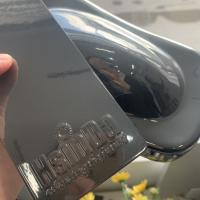 Peinture à pulvérisation de revêtement en poudre noire de miroir en chrome pour peinture de meubles en métal de voiture et de bateau