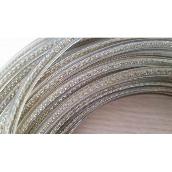 1.8mm 5.5mm PVC Coated Copper Steel Wire Open Top Container Cables