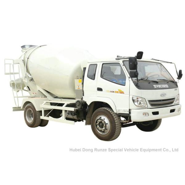T. King Chassis Concrete Mixer Truck 2 CBM , Ready Mix Cement Trucks