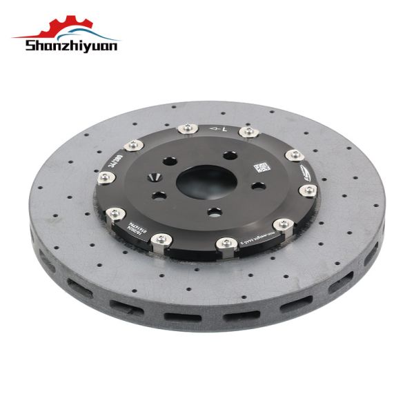 350×28mm Carbon‑Ceramic Rear Brake Rotors For Porsche 911 GT2 Performance Replacement Disc