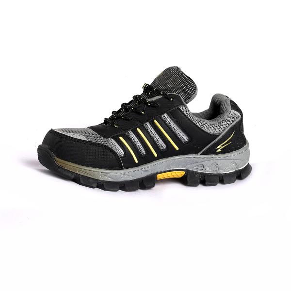 Black Yellow Safety Toe Work Boots EU 36-47 for Warehouse and Distribution