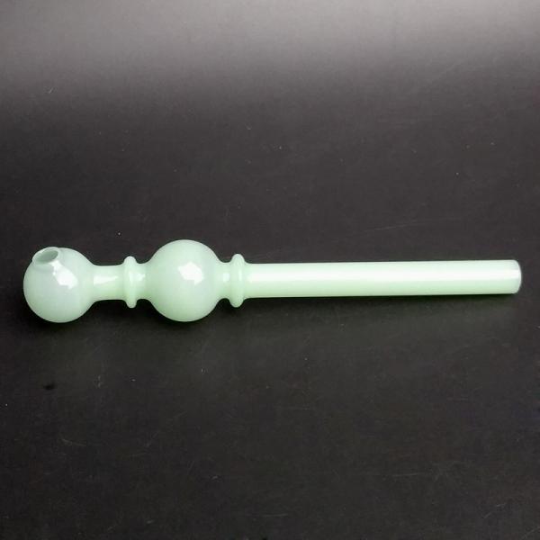 Durable Glass Smoking Water Pipe Bubbler Oil Nails For Man 2mm Thick