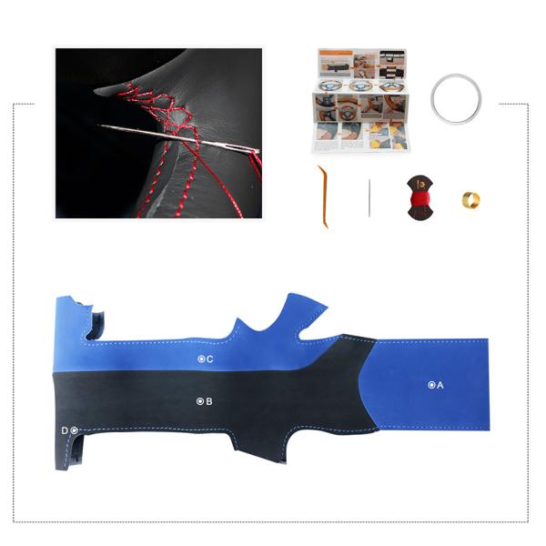 Car Accessories For Infiniti EX35 EX37 G25 G35 G37 Q40 Q60 DIY Suede Steering Wheel Wrap