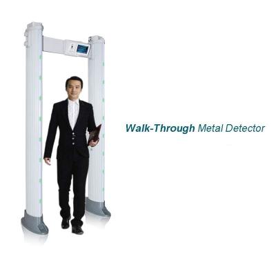 High Precision Multi Zone Oval Walk-through Security Scanner Ellipse Door Frame Metal Detector