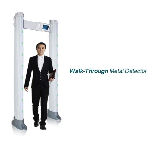 Outdoor 7-inch LCD Display 45 Zones Waterproof Walk Through Door Frame Metal Detector