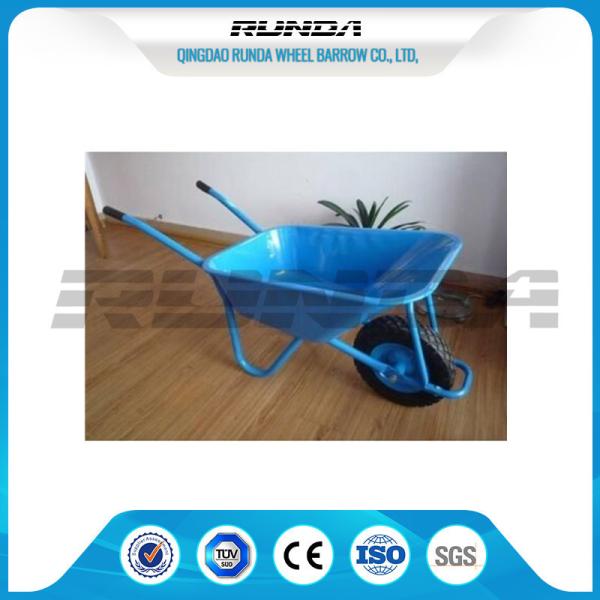 Pneumatic Wheels Lightweight Garden Cart WB5009E 0.5-1.2mm Tray Thickness