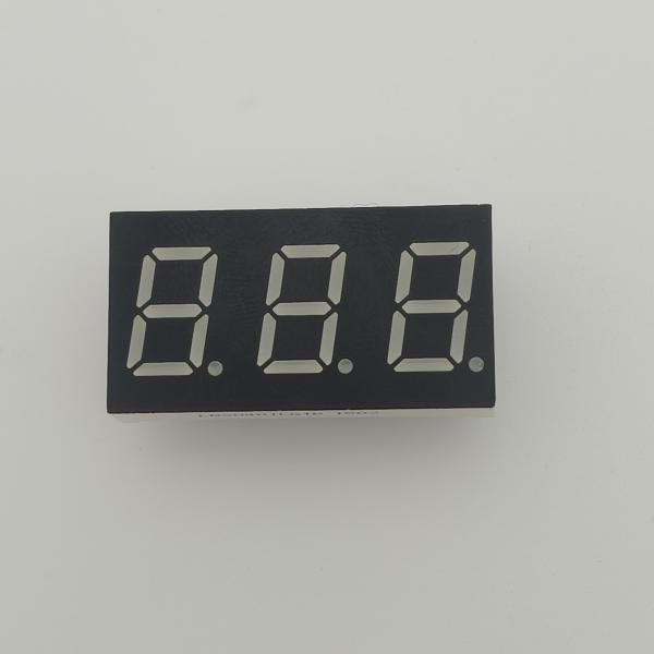 Ultra Brillante Azul 7 Segmento de pantalla LED de 3 dígitos Cátodo común