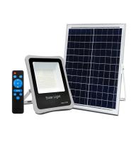 Ip65 impermeável de alumínio 100w conduziu luzes de inundação postas solares