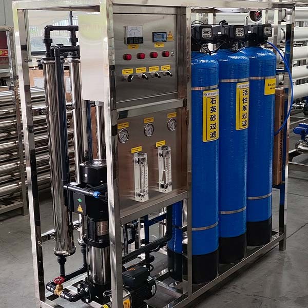 1500mm Industrial RO Pure Water Equipment With Stainless Steel FRP Vessel