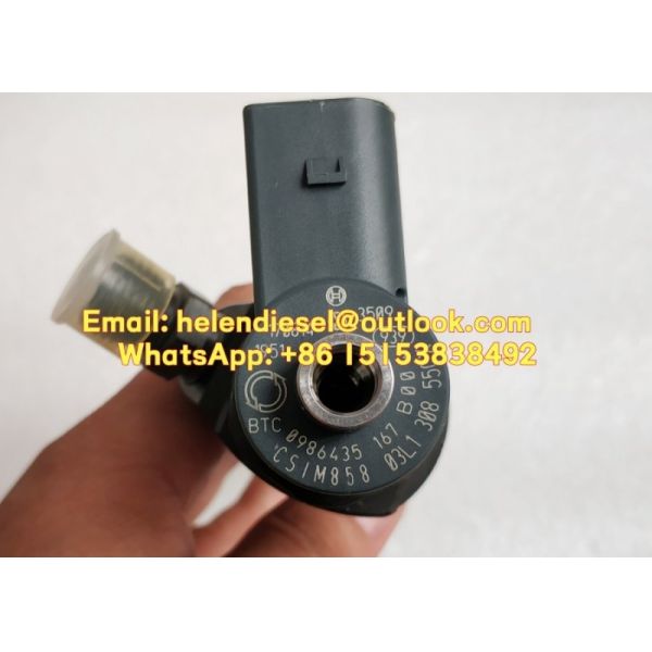 Genuine  and New 0986435167 , 0 986 435 167 Common Rail Diesel Injector 0445110369,0445110368 ,0445110646 ,0445110647,03L130277Q ,03L130855CX
