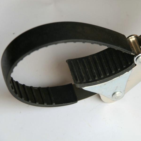 3 Hole 500mm Heavy Duty Oil Filter Strap Wrench With Anti Slip Helical Burr