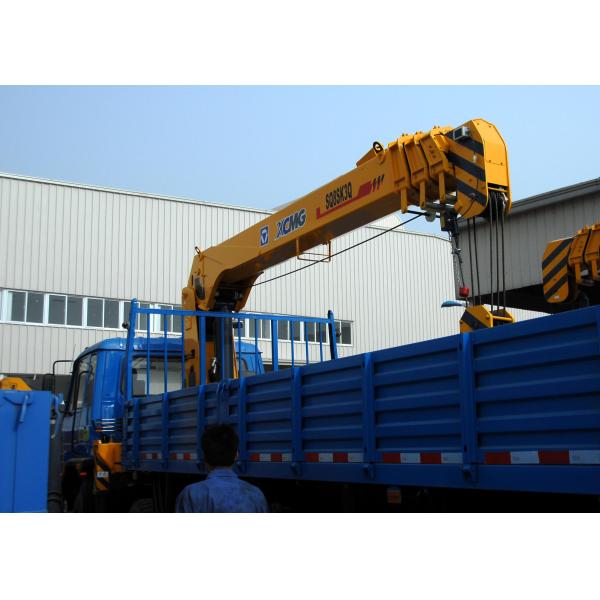 Move Effective 8 Ton Telescoping Boom Crane, Hydraulic Truck Mounted Crane for Sale