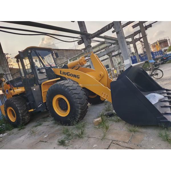 Front Loader Used LiuGongZL50CN with LongKing 833 855 856 Used Wheel Loaders in 2019