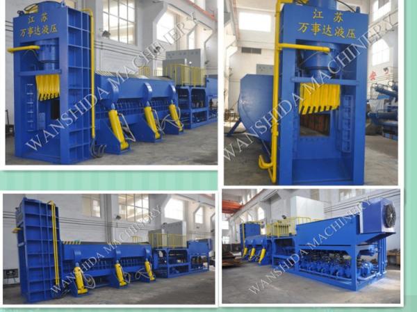 Cisaille-presse à ferraille robuste – Solution de recyclage industriel