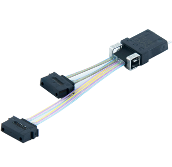 4 Channel Micro Connect Mt Fiber Connector Glass For High Speed Data Transmission