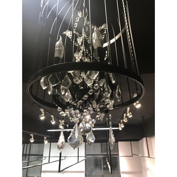 Свет 6500к железной роскошной винтажной клетки антиквариата привесной 50/60 Хз для кофе