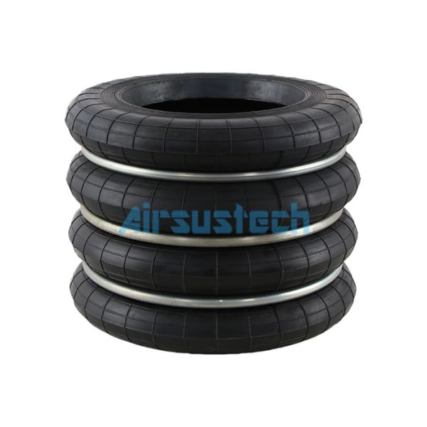 AIRSUSTECH F-240-4 Convoluted Rubber Air Spring Yokohama S-240-4R Air Bellows