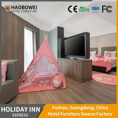 Three Star Hotel Set King Size Bedroom Business Apartment Headboard Custom Furniture