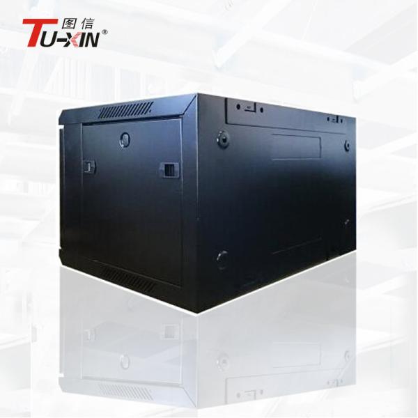 Network Small Wall Mount Rack , 600mm * 600mm Wall Mount Server Rack Cabinet