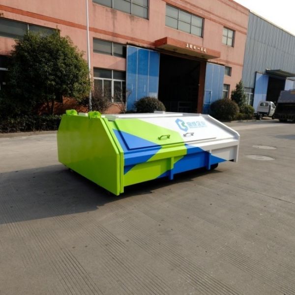 OEM 0.5T 500KG  Rubbish Recycling  Waste Stainless Steel Garbage Container Trash Bin