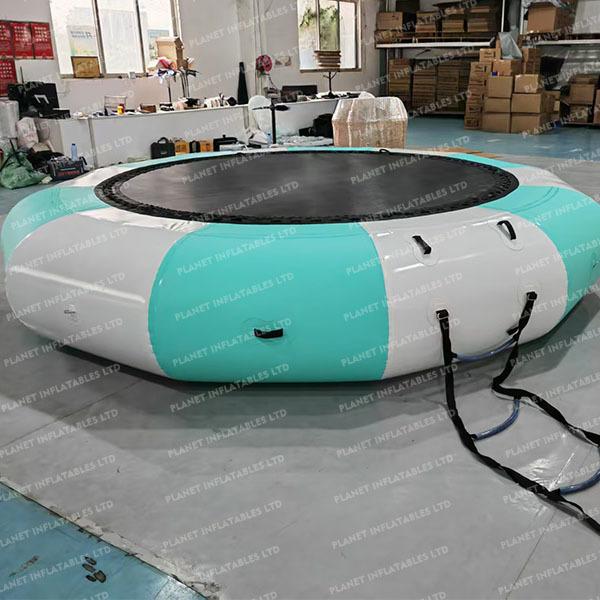 Fun Jump Water Park Trampoline Inflatable Floating Jumping Inflatable Water Trampoline for Amusement Park