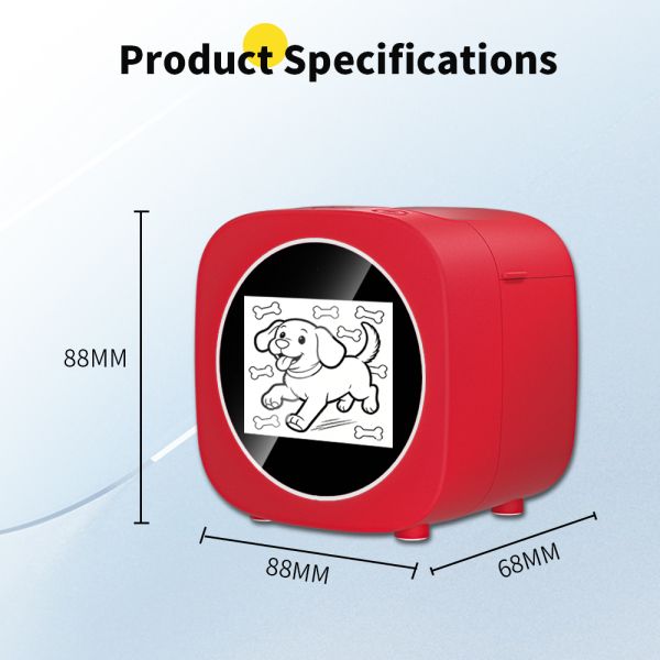 X16 Inkless Mini AI Printer Portable Text Sticker Label Printing