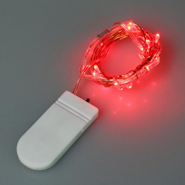 CR2032 Battery Powered 2m 20 LED Multi-Color LED String Lights For Christmas, Party, Festival Decoraction