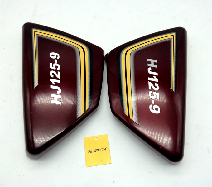 HJ125-9 Motorcycle Side Cover - High-Impact ABS Plastic Body Fairing Left & Right Panel