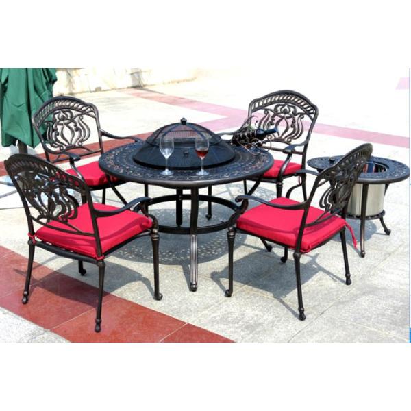 garden furniture cast aluminum set-9809