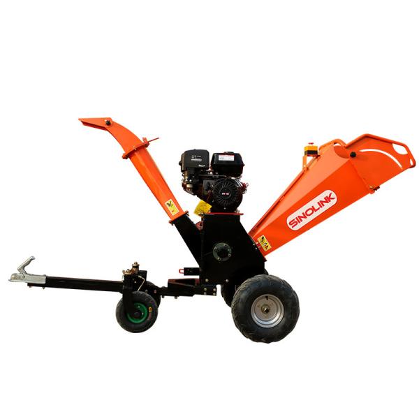 350mm Roller Drum Wood Chipper Machine Design For Waste Coconut Husk Stalk Straw