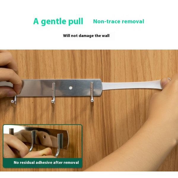 Acrylic Adhesive Removable for Magic Tape No Trace Back Arrow Tape for Photos Nail-Free Hook Artifact for Wide