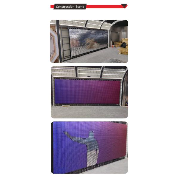 30 мм Flip Dot Module Art Flip Screen для станции Аэропорт Площадь Парк Музей