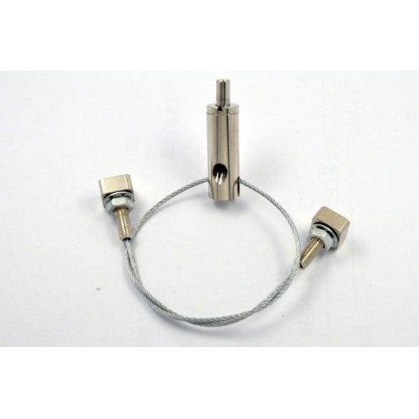 Steel Wire Cable Grippers Herringbone Suspension Kit For Ceiling Lights Chandeliers