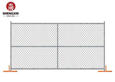 Galvanized Pvc Coated Chain Link Temporary Fence 4ft 5ft 6ft 8ft 50ft 100ft