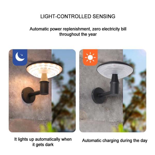 Modern Outdoor Wall Mounted Light for Courtyard Garden Lighting Wall Lights
