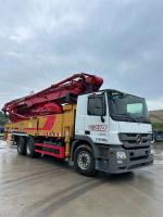 SANY 2019 2e camion de pompage à main, pompe à béton montée sur camion 52 mètres