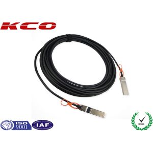 Integrated 28AWG SFP+ to SFP+ Cable 10 GBPS , Active Optical Cable