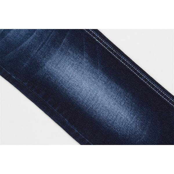 Dark Blue High Spandex Cotton Polyester Stretch Denim Jeans Fabric