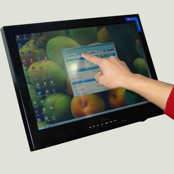 Signage 70 цифров экрана касания дюйма установленный стеной с ПК