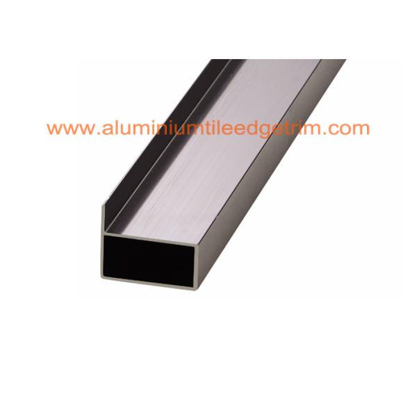 Customized Aluminium Cabinet Door Profiles , Aluminium Profile For Kitchen Cabinets