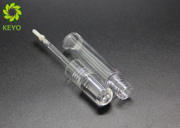 Custom Luxury 10g Clear Lip Gloss Tube Lipstick Containers With Plastic Cap