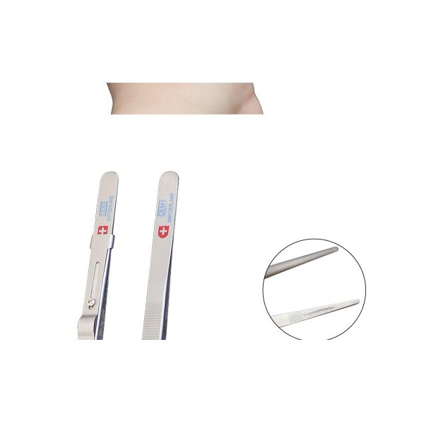 Stainless Steel Jewelry Tweezers Tools Anti Slip Pointed Fine