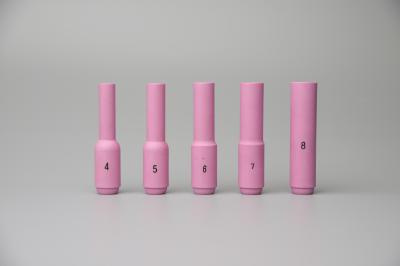 High Precision Welding Tig Torch Ceramic Cups Durable 10N Series Extended Ceramic Nozzle
