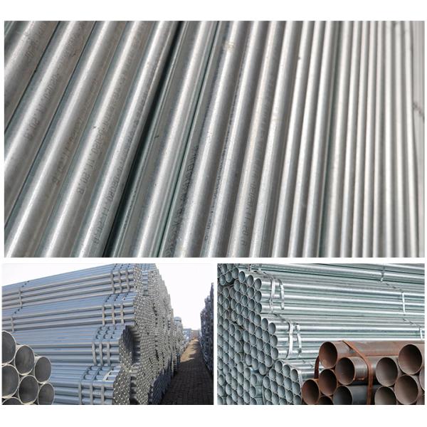 30g/M2-650g/M2 Zinc Coated Galvanized Metal Pipes ISO9001