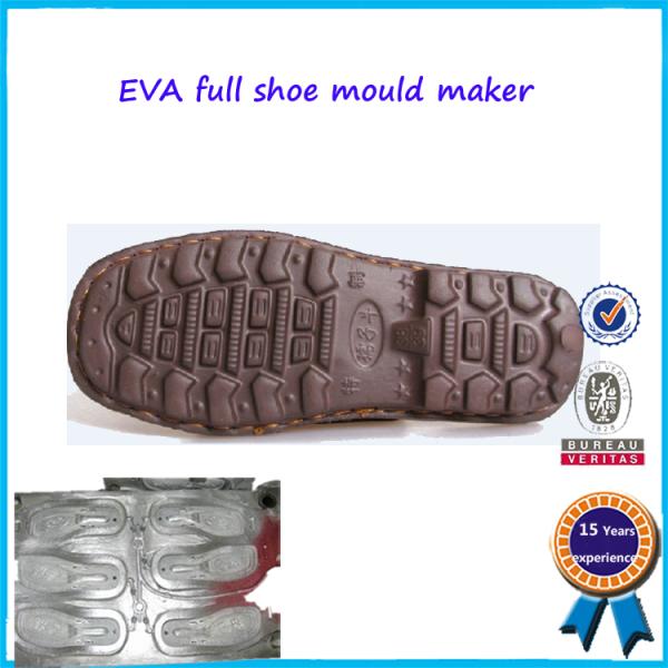 Full Shoe EVA Mould Sturdy Steel Plastic Injection Shoe Sole Mold