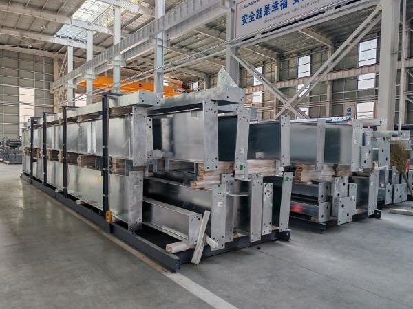 Weather Resistance Boiler Steel Structure With CWB Fabrication Standard