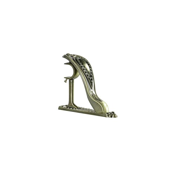 Classic Luxury Style Curtain Rod Set With Diamond And Customized Size For Interior Decoration