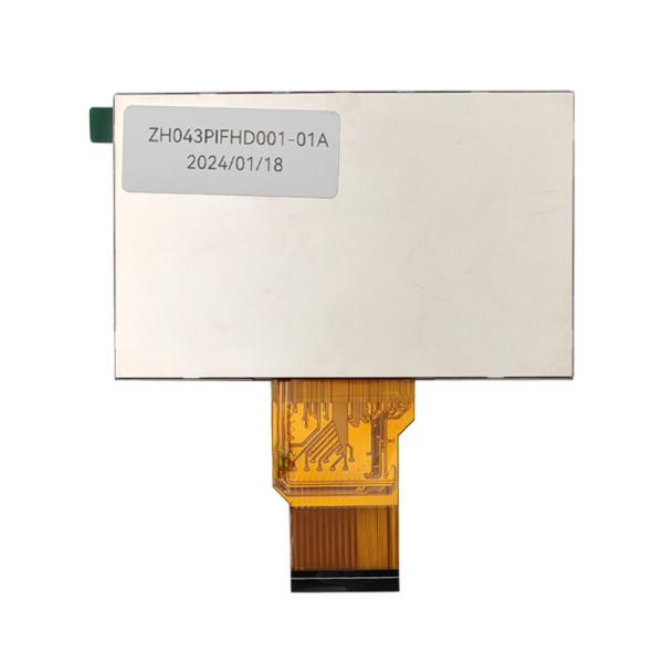 High Brightness 1000nits LVDS TFT LCD Display Screen 4.3 Inch 1920x1080 Resolution